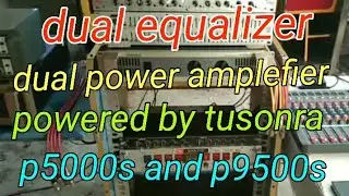 paano mag setup Ng dual equalizer at dual power amplefier