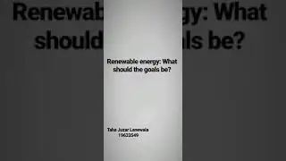 Renewable energy goals 19633549