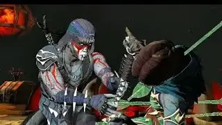 I play mortal Kombat survival mod first time with scorpion Mk11 