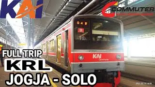 FULL TRIP..!!! NEW KRL JOGJA SOLO IDOLA BARU KERETA API INDONESIA