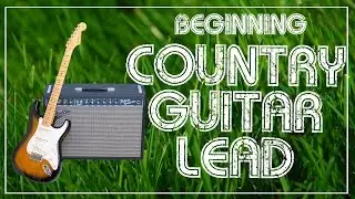 beginning country lead guitar picking