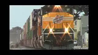 UP 1995 SD70ACE Beautiful Horn. Video Credit:510trackside