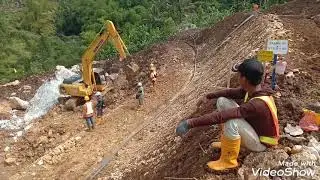 bendungan bagong# senin 29 maret 2021@rockfall protection