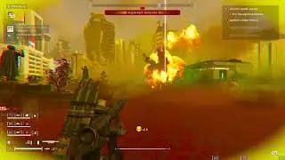 1100 Kills with the Airburst launcher. Super Helldive. Mega City. Terminids