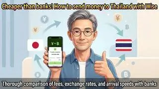 Cheaper Than Banks! How to Send Money to Thailand with Wise | Full Guide on Fees & Exchange Rates