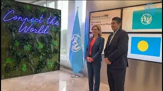 President of the Republic of Palau - visit to ITU HQ, Geneva, Switzerland