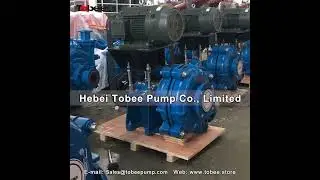 Tobee 6x4D AH Tailings Centrifugal slurry pumps Manufacturer