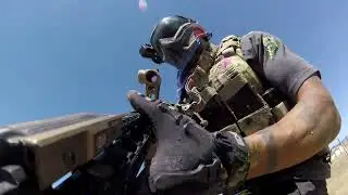 Dynamic Paintball, Just making sure all the kids are off the bus.