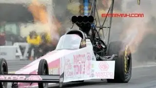 NHRA Top Fuel champ Antron Brown and the DSR race shop