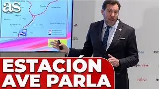 &Oacute;SCAR PUENTE anuncia una NUEVA ESTACI&Oacute;N de ALTA VELOCIDAD en PARLA | MADRID SUR