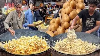 AMAZING POTATO RECIPES ON THE ROADS OF PAKISTAN 😍 - SPECIAL POTATO DISHES STREET FOOD PAKISTAN 