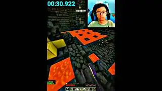 @Clementdav  Melakukan Speedrun Full Set Netherite Armor Dalam Masa 36 Detik💀🔥 #shorts
