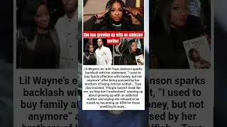 Lil Wayne&rsquo;s ex-wife Toya Johnson sparks backlash with her statement #rap #hiphop #shorts #news