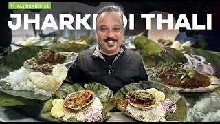 This JHARKHANDI THALI Hits Different 🔥 | Sakhuaa Hotel Noida