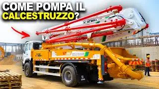 Come Funziona un Autopompa per Calcestruzzo?