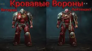 ВЕТЕРАН и ЛЕЙТЕНАНТ. Кровавые Вороны в Warhammer 40000 Space Marine 2