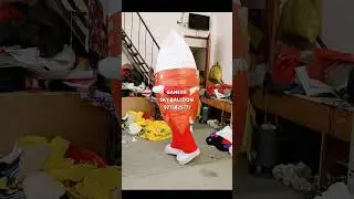 Packet Shape Inflatable Walking 9773825771 #walkinginflatable #advertising