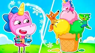 Где мое мороженое?! 🍦 Как приготовить мороженое дома! Крошка Мими Лаб 🦄