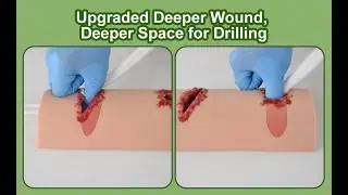 2 IN 1 Wound Packing Task Trainer