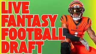 Live Fantasy Football Draft + Training Camp News | Matthew Golden