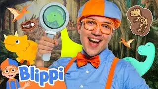 Can Blippi Find Dinosaurs?! 🦖
