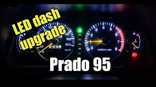 TOYOTA Prado 95 - LED dashboard upgrade and installation guide