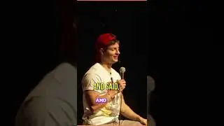 Comedian's Hilarious Encounter with a Homeless Man and a Lightsaber #shorts