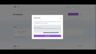 Social proof: How To Copy pixel for installation