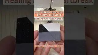 How Sewing Helps You Reclaim Your Voice | Healing After Heartbreak | #100Days100ScrapBlocks Block 39