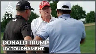 LIV tournament: Outrage over Saudi-backed golf event in New Jersey