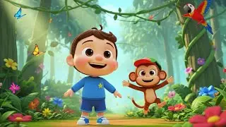Cocomelon & Bingo&rsquo;s Jungle Adventure 🌴🐒 | Fun 3D Cartoon Story for Kids