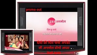 Zee anmol, promo out 1 April 2025 On DDFree Dish | DD Free Dish New UpdateToday