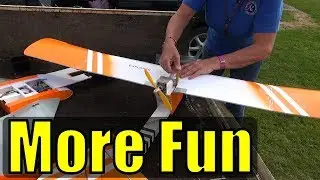 Stephanie flies her FT Explorer, Ron catches a thermal