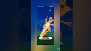 OMG 😱 Catch Wild Charizard 🤩 In  #pokemongo #gameing #shorts