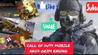 AK117 GRIM ENDING HAI BOHOT ZABARDAST GUN🔫SAB ENEMIES KO MAAR DIYA. CALL OF DUTY MOBILE AK117 MYTHIC