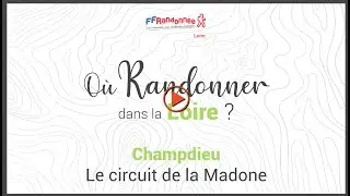 Randonner &agrave; Champdieu sur 