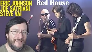 Eric Johnson / Joe Satriani / Steve Vai | Red House (en vivo) | REACCI&Oacute;N (reaction)