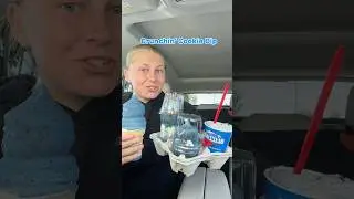 НОВЫЙ ХРУСТЯЩИЙ ДИП ДЛЯ ПЕЧЕНЬЯ ОТ DAIRY QUEEN 😍😋 #dairyqueen #десерт #мороженое #еда
