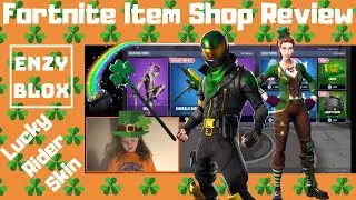 NEW LUCKY RIDER SKIN Fortnite item shop review March 16th 2019