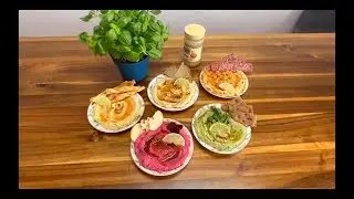 How To Make 4 Different Types of Hummus