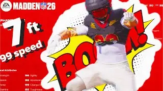 Madden 26 build glitch/weight glitch !! Superstar mode 🔥