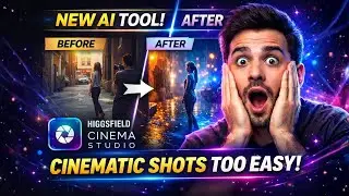 This New AI Tool Makes Cinematic Shots Too Easy (Higgsfield Cinema Studio)