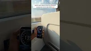 NCRTC Namo Bharat Rapid Rail ❤️ Rapid Acceleration 110 to 140 KMPH 🔥🔥