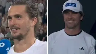Alexander Zverev hits out at on-court questions and calls out brother who beat Andy Murray