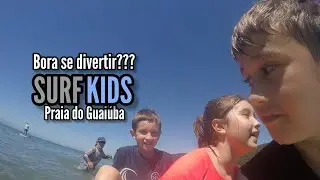 SURF KIDS | Foi s&oacute; divers&atilde;o, bora SURFAR 🌊