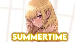 Nightcore -  Summertime (Alan Walker Style) Lyrics