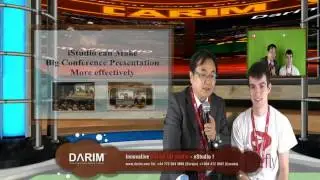 A Demo at Darim iStudio in BETT 2013  London