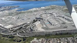 San Francisco Bay Tour 2024, SFO Class Bravo Airspace Transition