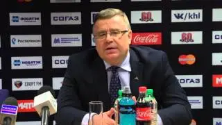 Плей-офф 15/16. Металлург - Салават Юлаев. Пресс-конференция.