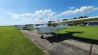 Day in the life of a student pilot - First overland SOLO flight from EHTE to EHHO